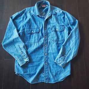 Vintage Mickey Mouse denim shirt sz.M